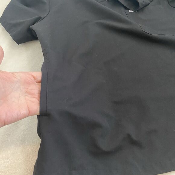 Figs Chisec Scrub Top TM3000 Black Size XXL - Picture 5 of 10